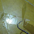 Using a dental tool, I could lift the edge of the finish film and see the film come off in sheets.