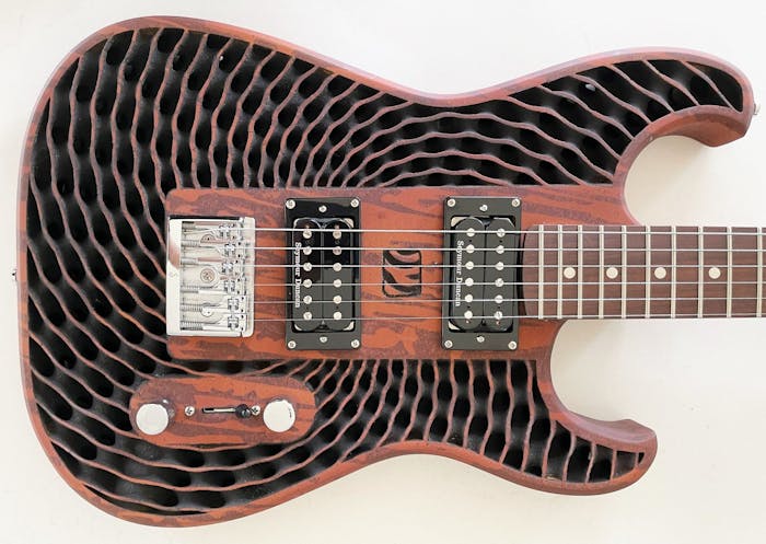 12 1 Wooddust Guitar 1