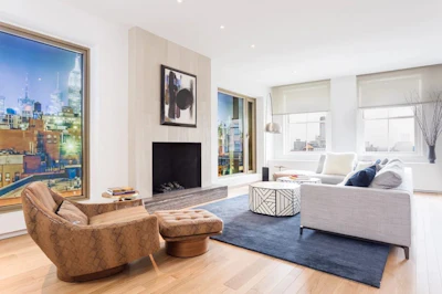 75 Kenmare building featured custom prefinished white oak floors in 3- and 5-inch-wide planks.