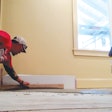 If you have poor prep, you’ll have a poor install, so we make sure the subfloor is clean and as flat as possible.