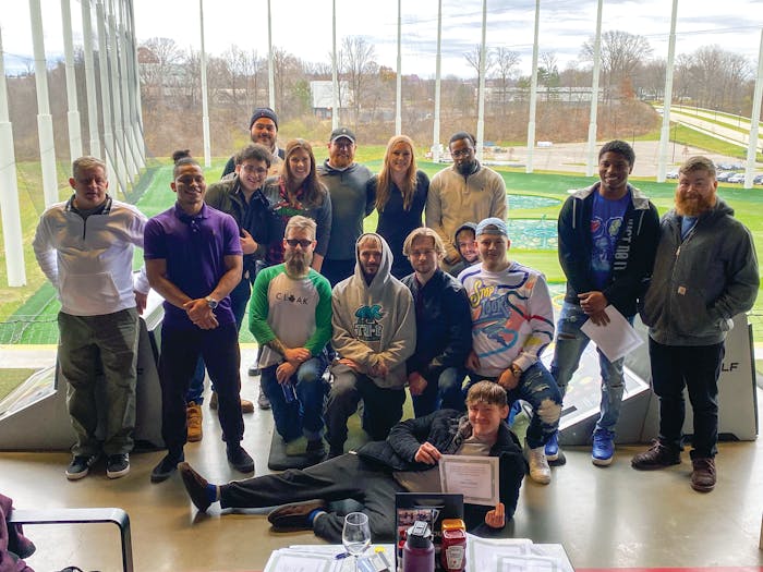 We really do love our team, and we want them to know it. Our company party in December was catered at Top Golf.