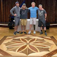 Pictured on the Azamara Journey are Daniel Reddy, Michael Wannigman, Craig Jensen and Michael Ausdal.