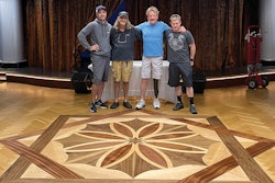 Pictured on the Azamara Journey are Daniel Reddy, Michael Wannigman, Craig Jensen and Michael Ausdal.