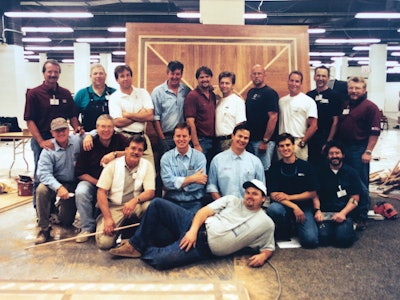 There is a wealth of knowledge represented among the people who were instructors at this Advanced School in June 1998. Here are some of them (with me in front), along with some students from that school.