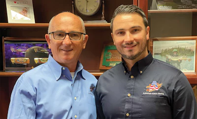Jon Capalnas, left, built a distribution empire after emigrating from Romania. His son, Jonny, right, is carrying on the legacy.