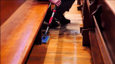 Coating Under Pew