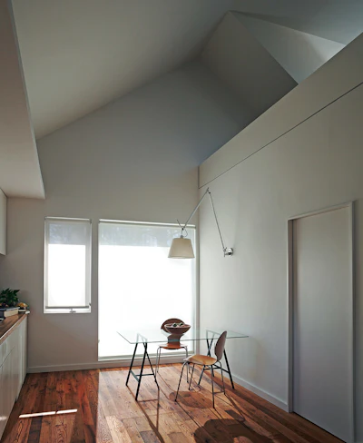One of the projects bloggers noted, 'The floors give the home a warm feeling and really make the white walls of the home stand out.'