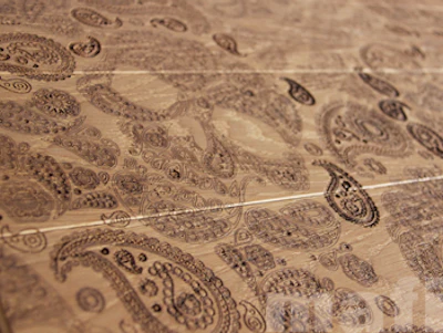 Carving Paisley