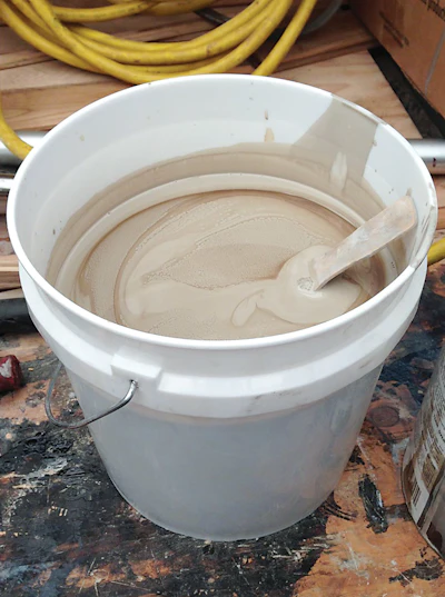 Be sure to keep mixing your custom stain and record your exact recipe.