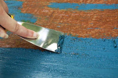 Can you use paint strippers on a wood floor? They are more of a gamble than they are worth.