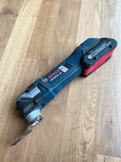 Tool Review Bosch 18 Volt EC Brushless Oscillating Tool With