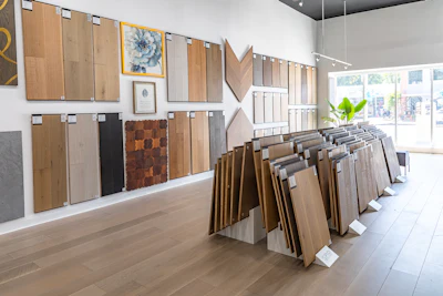 PID Floors' Miami showroom.