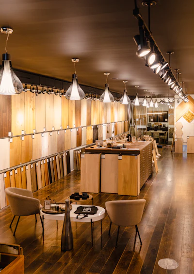 PID Floors' New York City showroom.