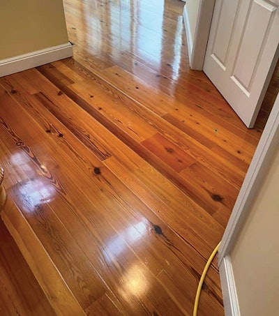 What's the difference between floor polish and refresher for wood floors? 
