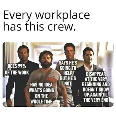 Every Workplace Has This Crew Square