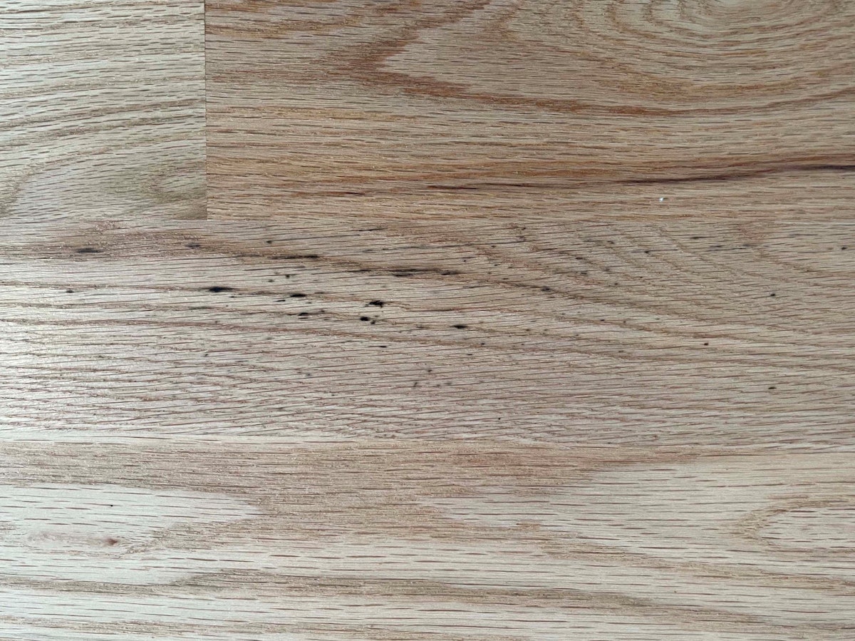 Wood Floor Mystery 13 These Black