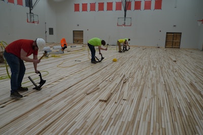Gym floor installers near discount me