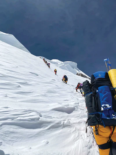 As challenging as summiting a mountain like K2 is, the most dangerous part of such a climb is the descent, Ianovskaia says.