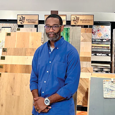 Queral Butler handles high-end flooring projects for Classic Floor Designs.