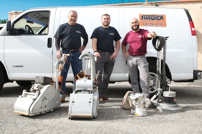 The Jones family, including Jeff Jones and his sons Justin and Jacob, are continuing a family legacy of Black wood floor pros that dates back to the 1920s.