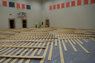 Hard gym deals flooring