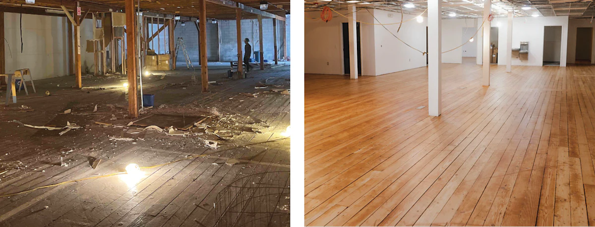 Wood Floor Rescue: Industrial Seattle Vibe Comes to Life | Wood Floor ...