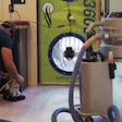 I always recommend that wood flooring contractors use two out of the three main ways to control dust on every job.