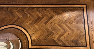 Brass Inlay Flooring Border Help : r/HardWoodFloors