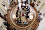 John Stern was responsible for supplying the material for the iconic Oval Office floor.