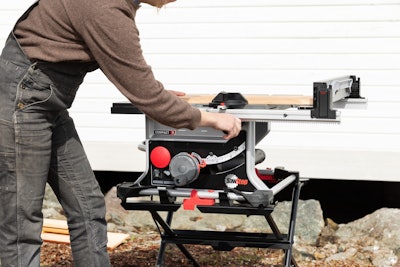 The Compact Table Saw offers powerful, portable protection.