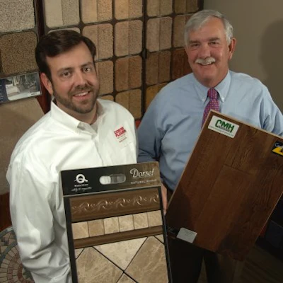 Tripp Costen (left) started working at the family business full-time in 1997 and now serves as president.