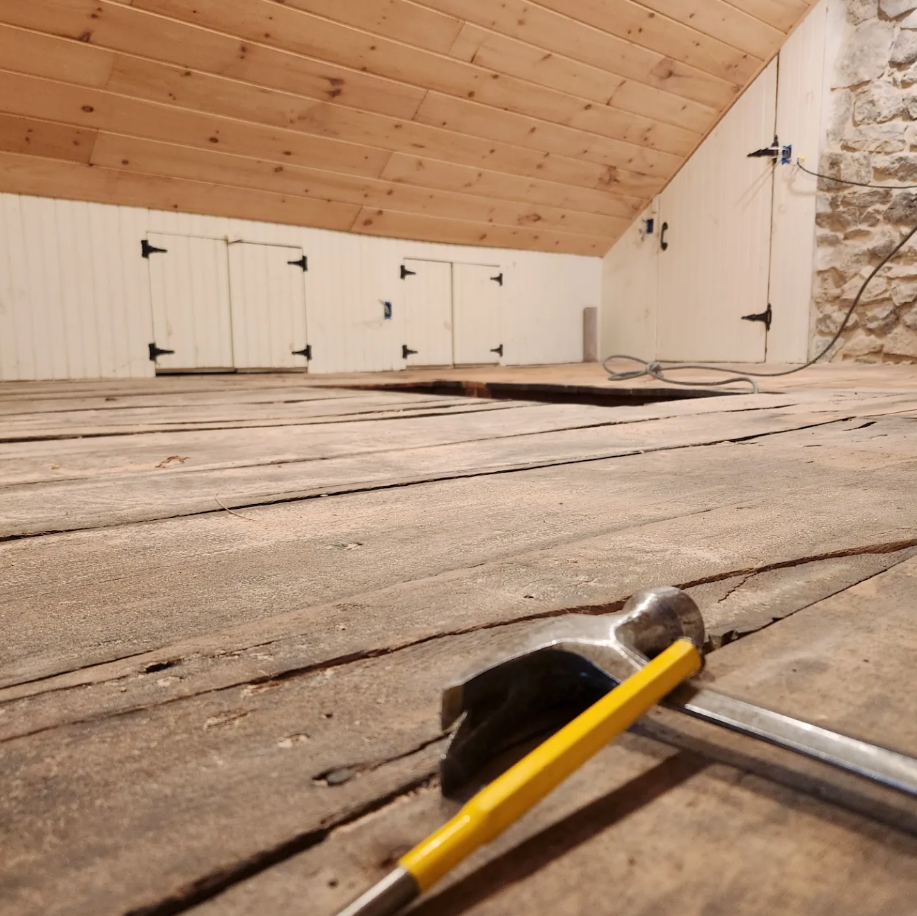 Wood Floor Rescue: Original Attic Floor Transformed for Modern Life ...
