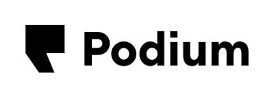 Podium Logo Black