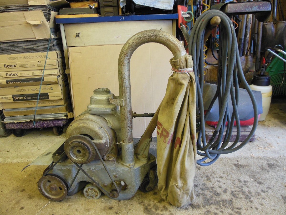 Vintage 1940s American Light Eight Floor Sander For Sale Wood Floor Business
