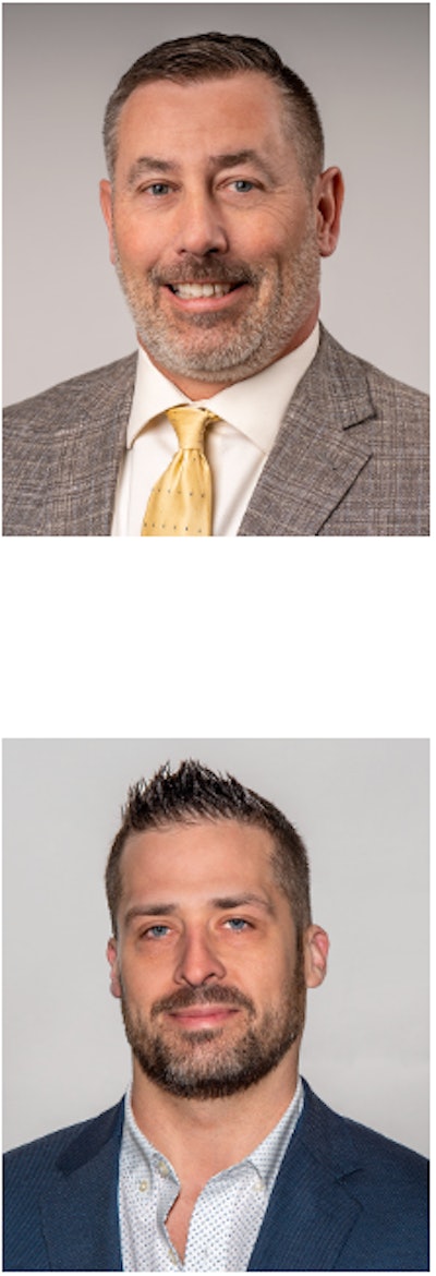 Jason Walton (top) and Jim Owen.