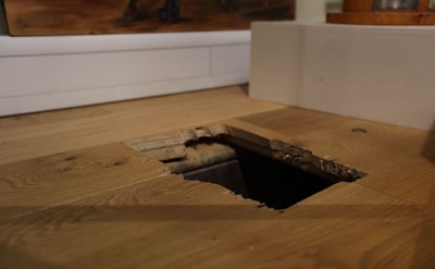 20231102 Cut Flooring At Museum