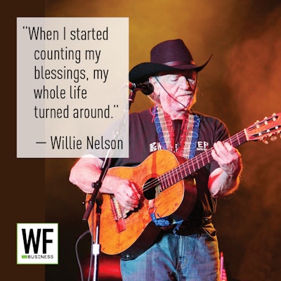 Wille Nelson Blessings Quote