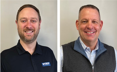Stauf USA hired Phil Nolan (left) as Canadian sales director and Robbie Hubert (right) as technical sales director.