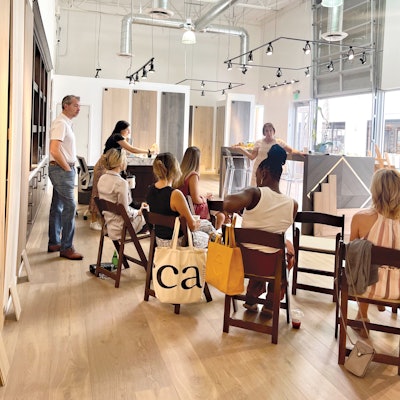 We host frequent educational sessions tailored to designers and their staff in our showroom.