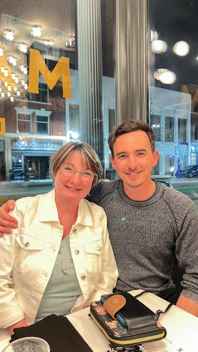 My mom supported me in so many ways when I decided to launch my business.