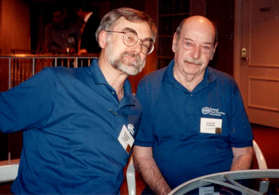 Mickey Moore and longtime NOFMA School instructor Eldon Robbins.