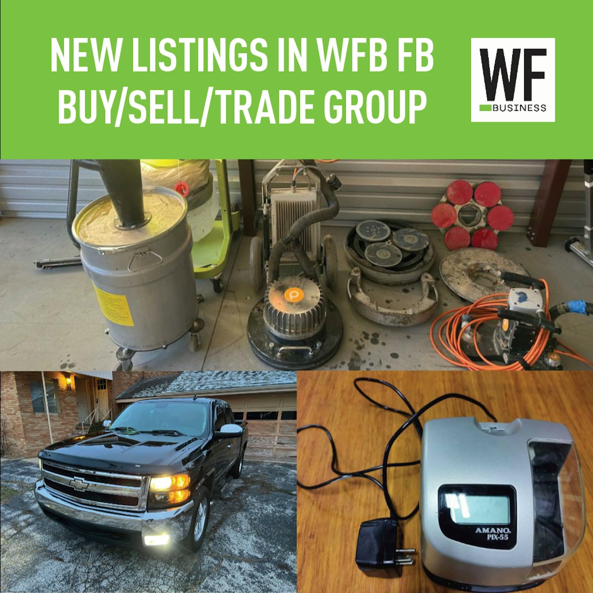 New Listings in WFB Facebook Buy Sell Trade Group Pallmann Spider