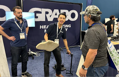 I liked this Grabo product: You can maneuver wide planks in the adhesive without getting your fingers in the adhesive! That's just one of many uses I can think of for this cool tool.