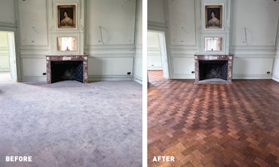 Jj24 Wood Floor Rescue Che Polfliet Belgium Chateau Breuze