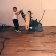 Wood floor pro Paul Massey started on the big machine at a young age.
