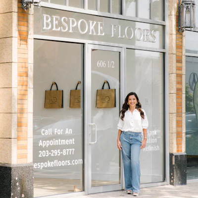 Bespoke Floors owner Lygia Lindari.