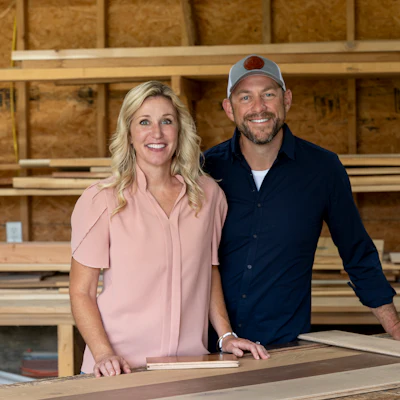 HGTV’s “Fixer to Fabulous” stars and hardwood flooring aficionados Dave and Jenny Marrs