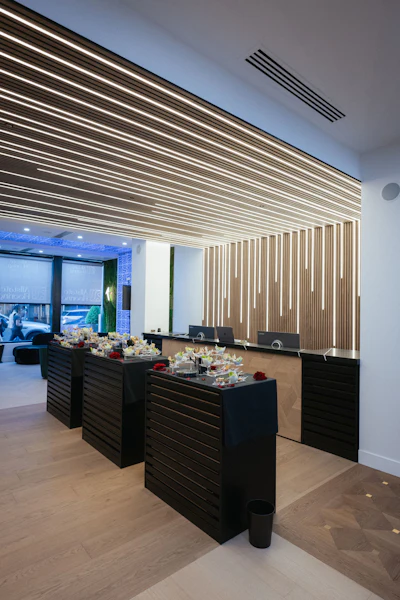 Allstate Flooring's Manhattan showroom.