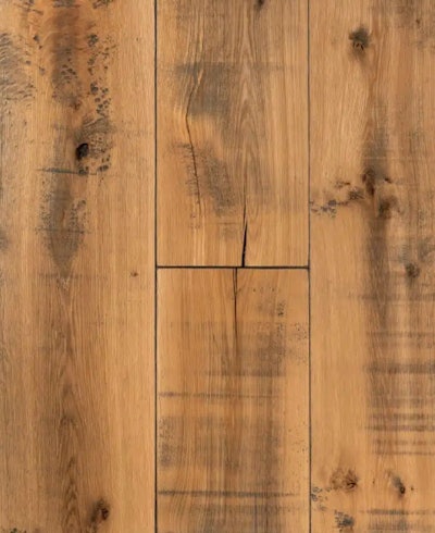 JP Wood Accents's Natural Worn white oak from its 18th Century collection.