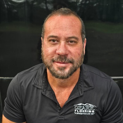 Ozark Flooring owner Terry Wood.